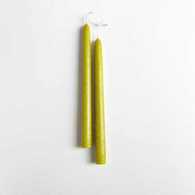 Granny Smith Green 10" Taper Candles