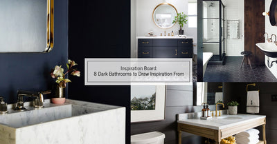 8 DARK BATHROOMS TO DRAW INSPIRATION FROM