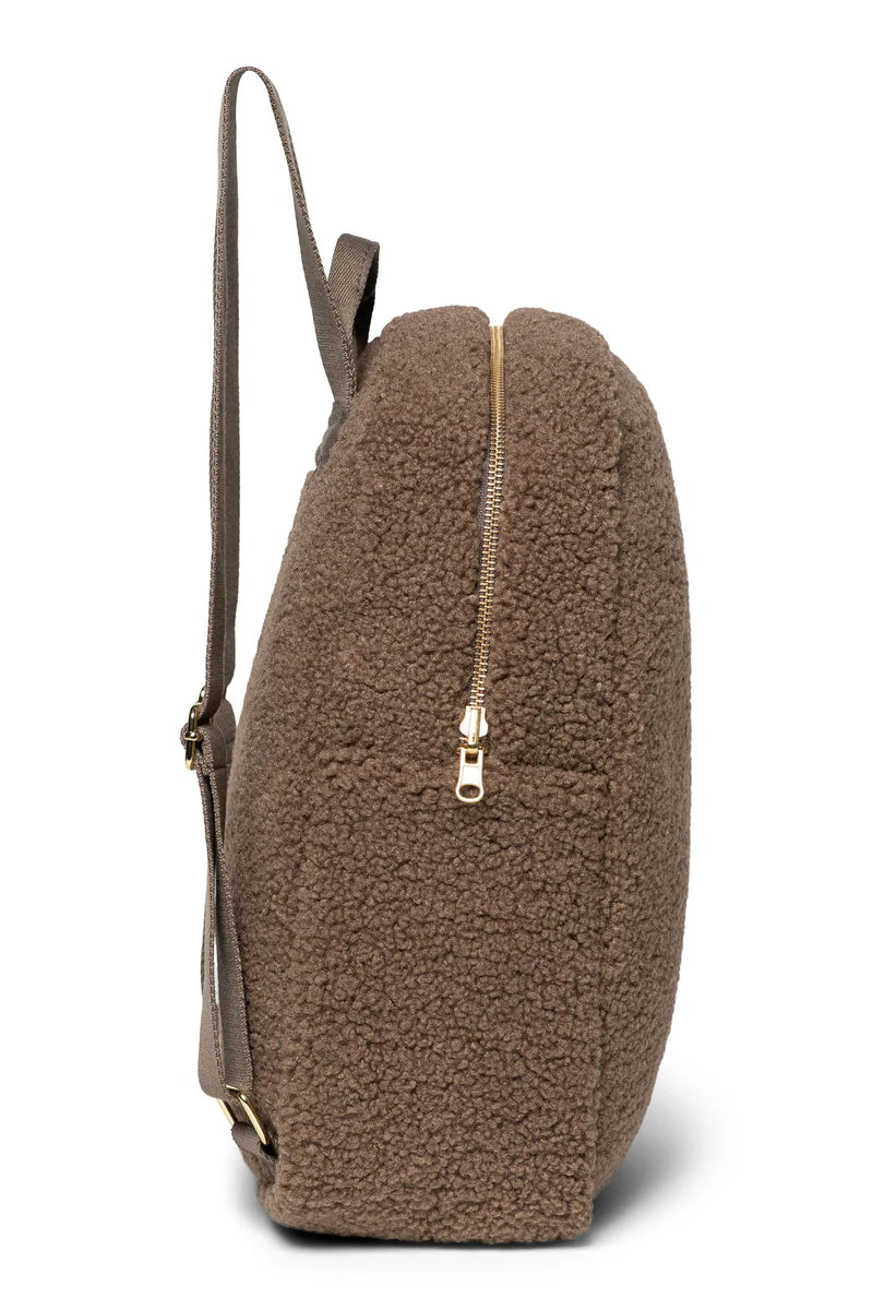 Studio Noos Brown Midi Teddy Backpack