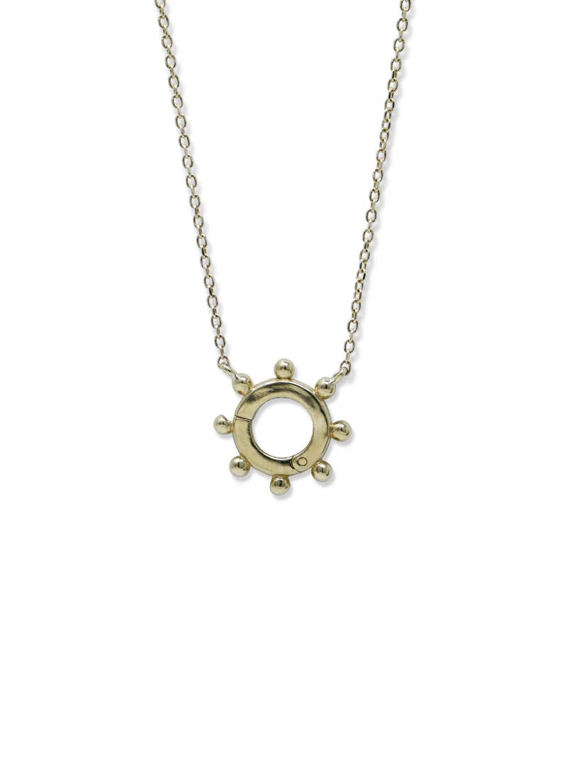 Dew Drop Mini Charm Catcher Necklace