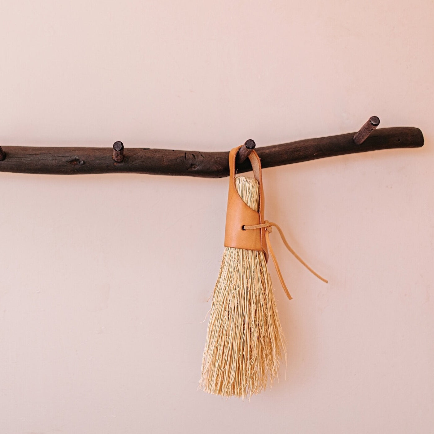 Leather Handle Nesting Broom