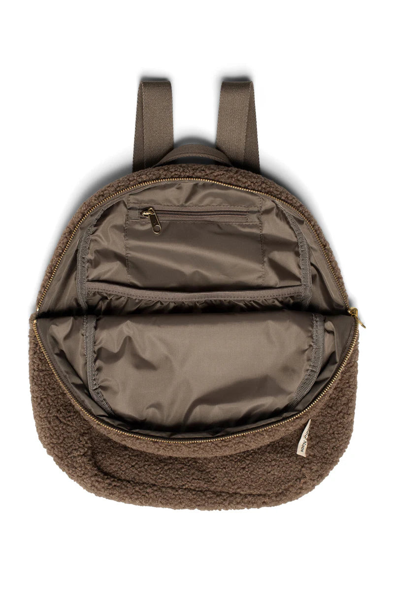 Studio Noos Brown Midi Teddy Backpack