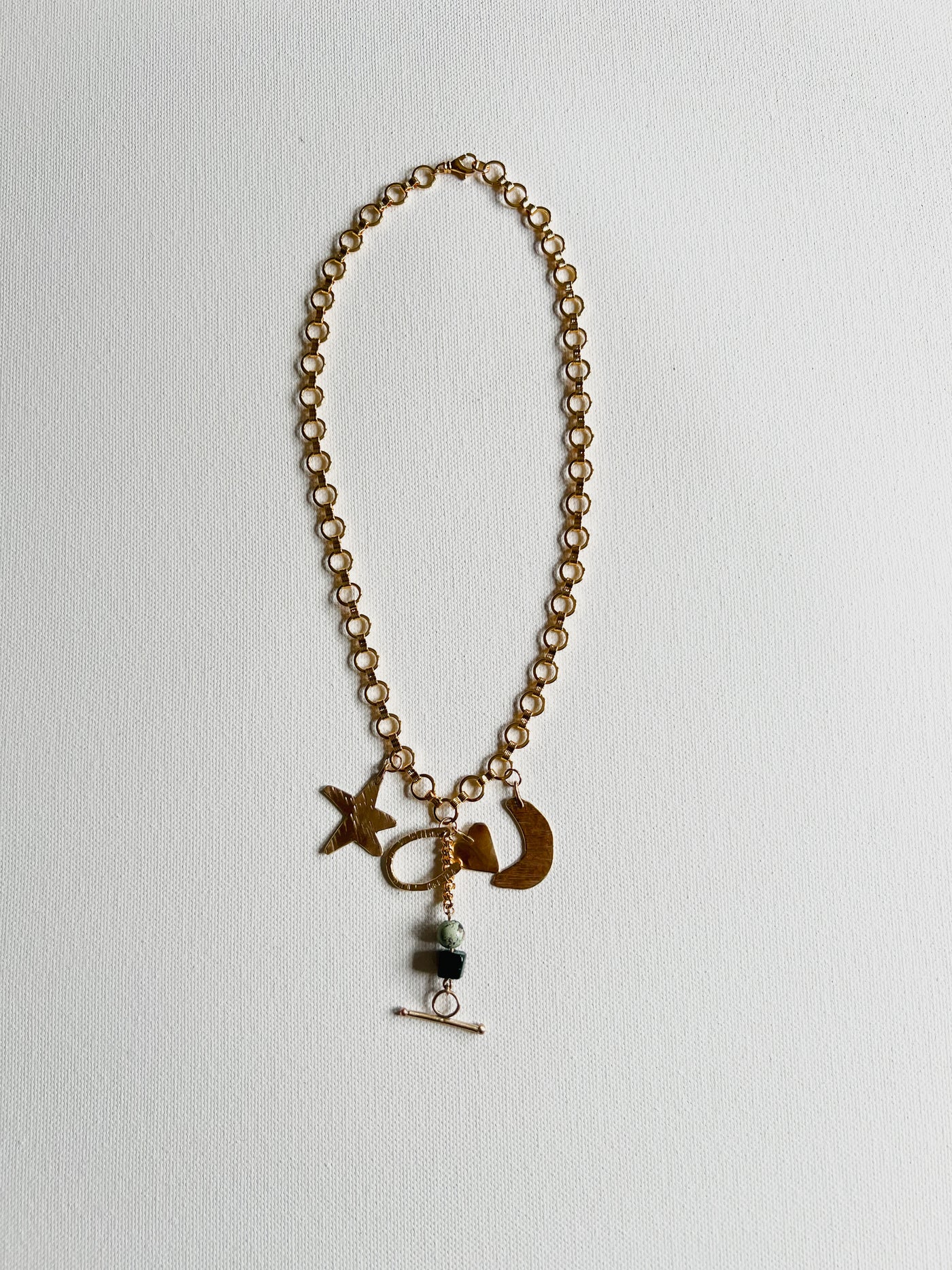 Iris Lucky Charm Necklace