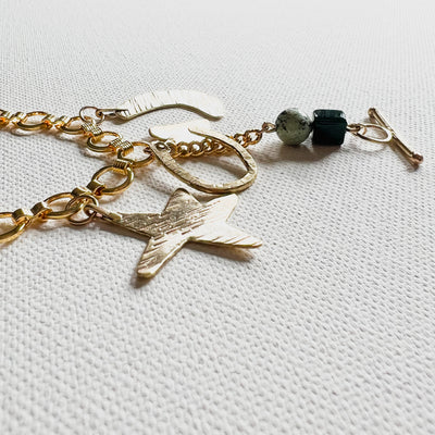 Iris Lucky Charm Necklace