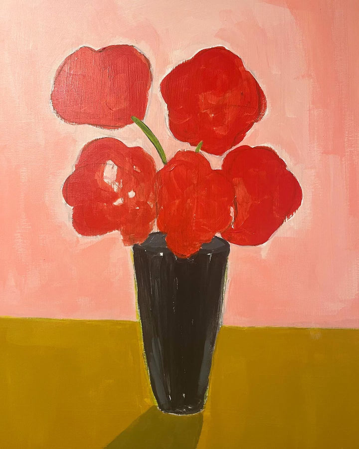 Red Flowers - Chloe Weiss Galkin