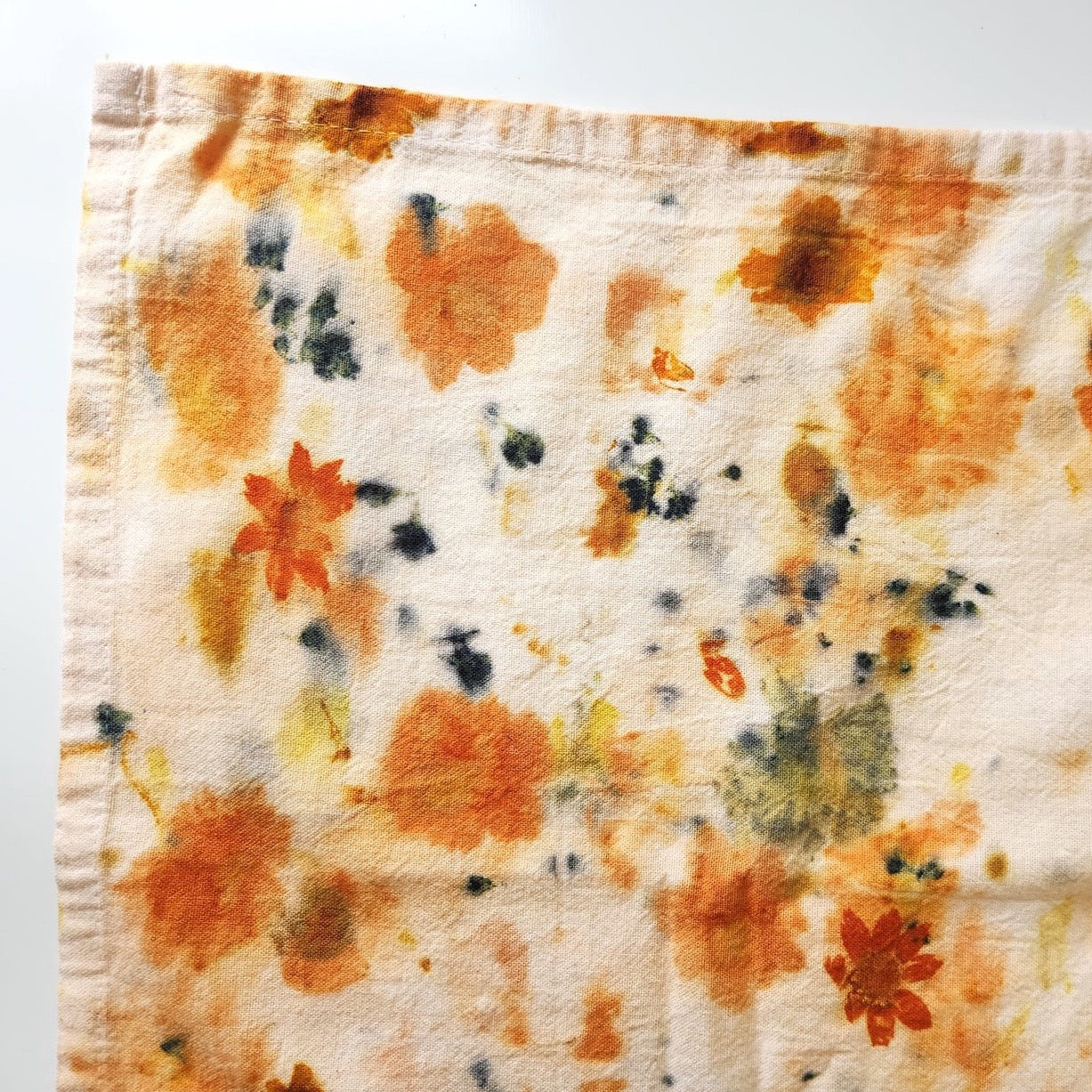 Floral Printed Floursack Tea Towel