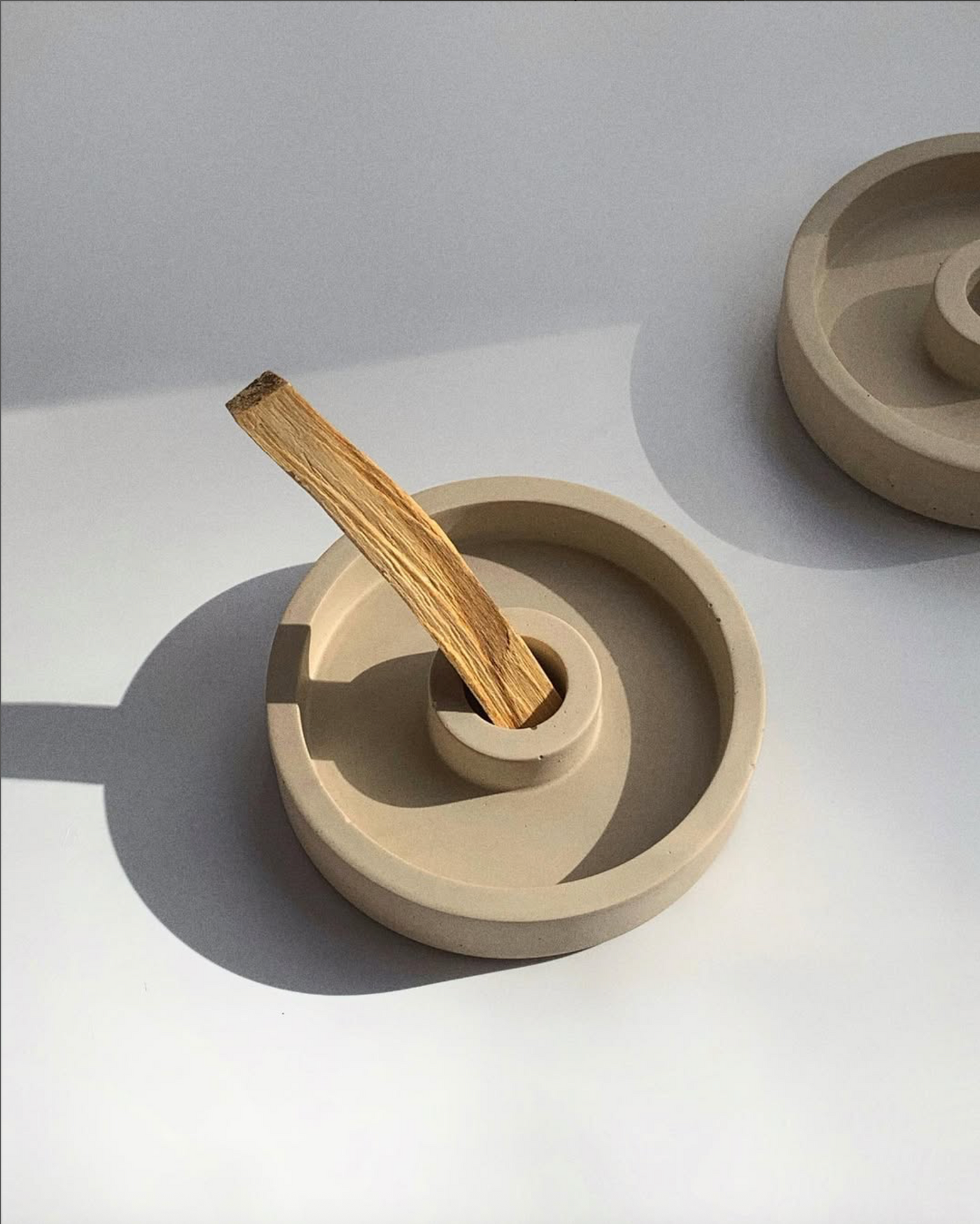 Handmade Concrete Incense Holder