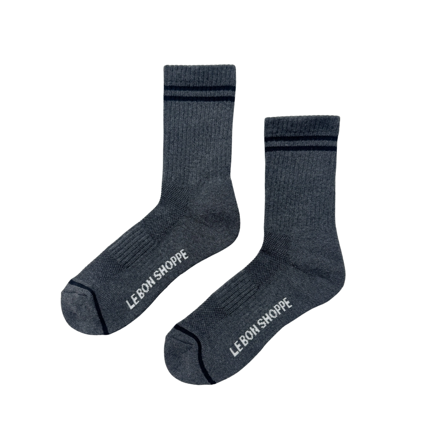 Boyfriend Socks - Charcoal