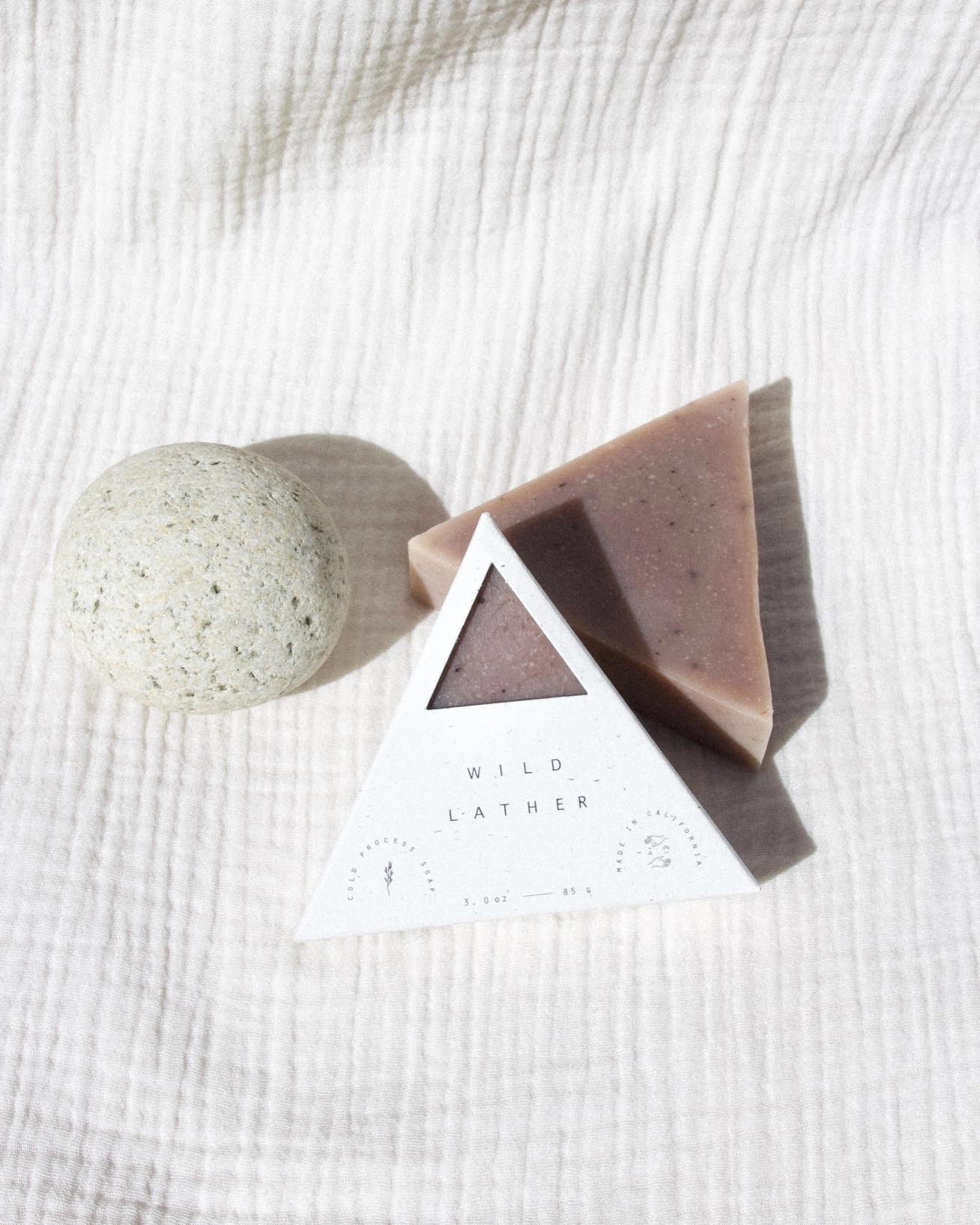 12 Apostles Triangle Soap - Wild Lavender + Lemon Blossom