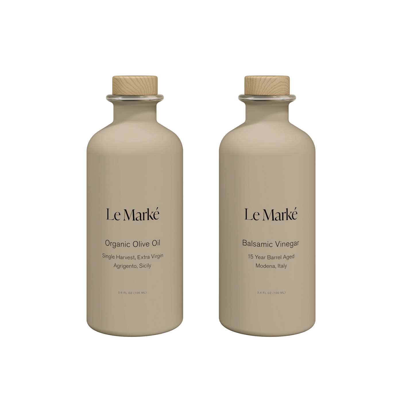 Le Marké Tavola Set: Olive Oil and Balsamic