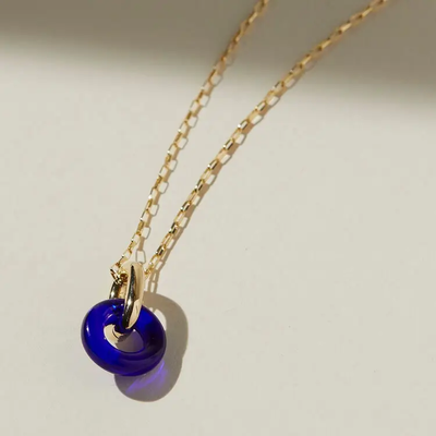 Anna Necklace - Cobalt