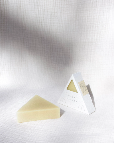 Sun Milk Triangle Soap - Unscented Milky Oats + Calendula