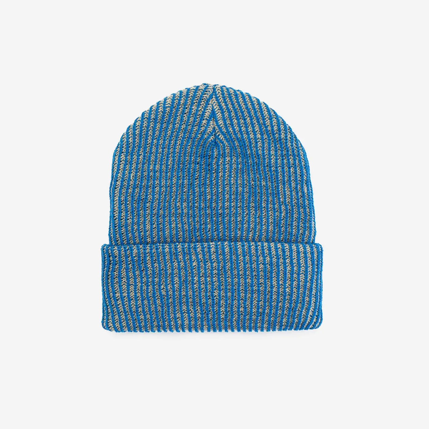 Verloop Simple Rib Knit Beanie - Cobalt Sand