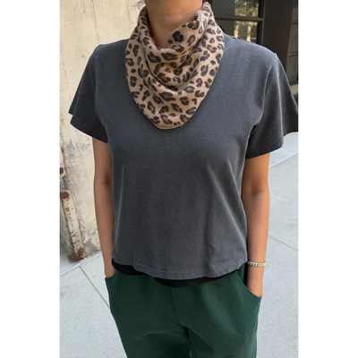 Cashmere Bandana - Leopard