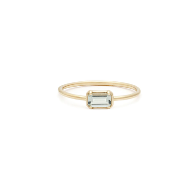 Esmé Ring 14k Gold & Aquamarine
