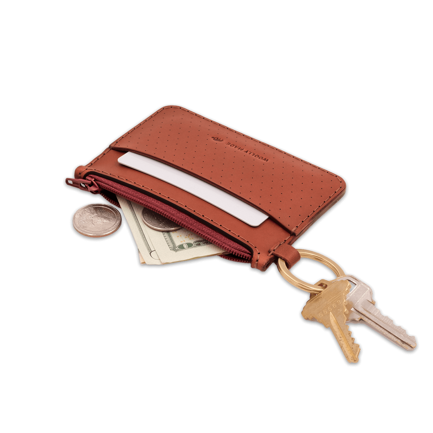 Zip Wallet - Tan