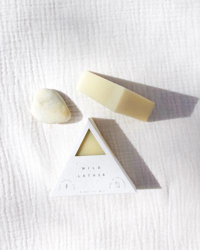 Sun Milk Triangle Soap - Unscented Milky Oats + Calendula