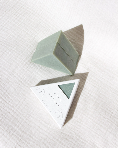 Byron Bay Triangle Soap - Soft Palo Santo + Green Mandarin