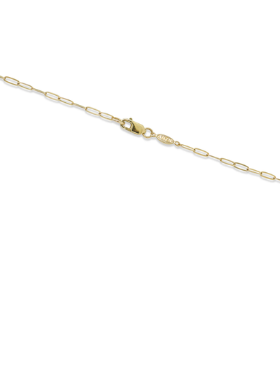 Gold Mini Paper Clip Chain