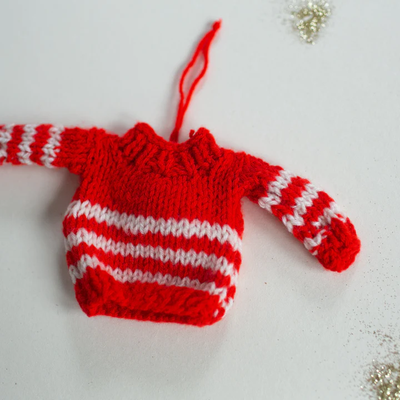 Holiday Knit Sweater Ornament