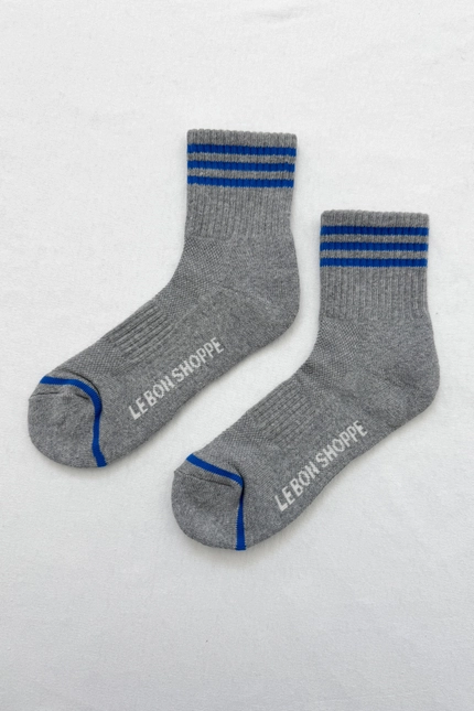 Girlfriend Socks - Grey