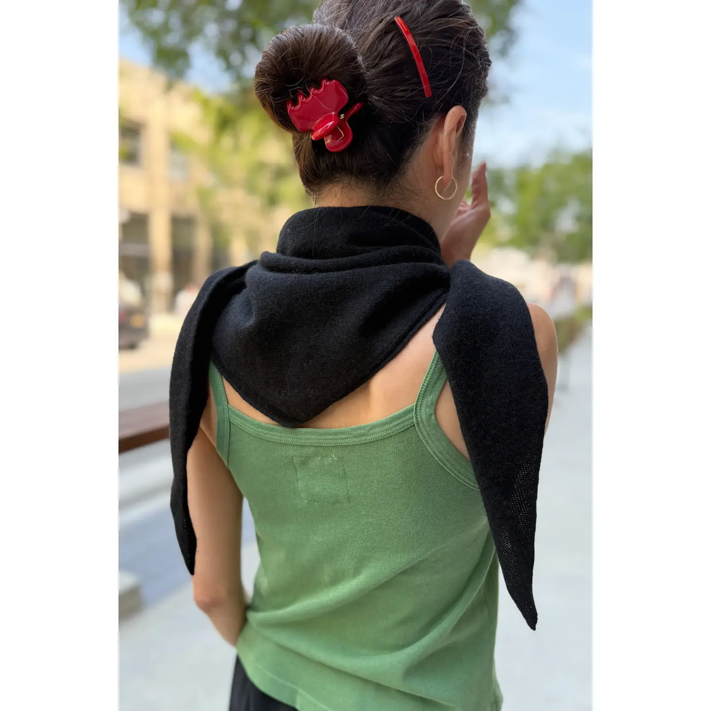 Cashmere Shawl - Black