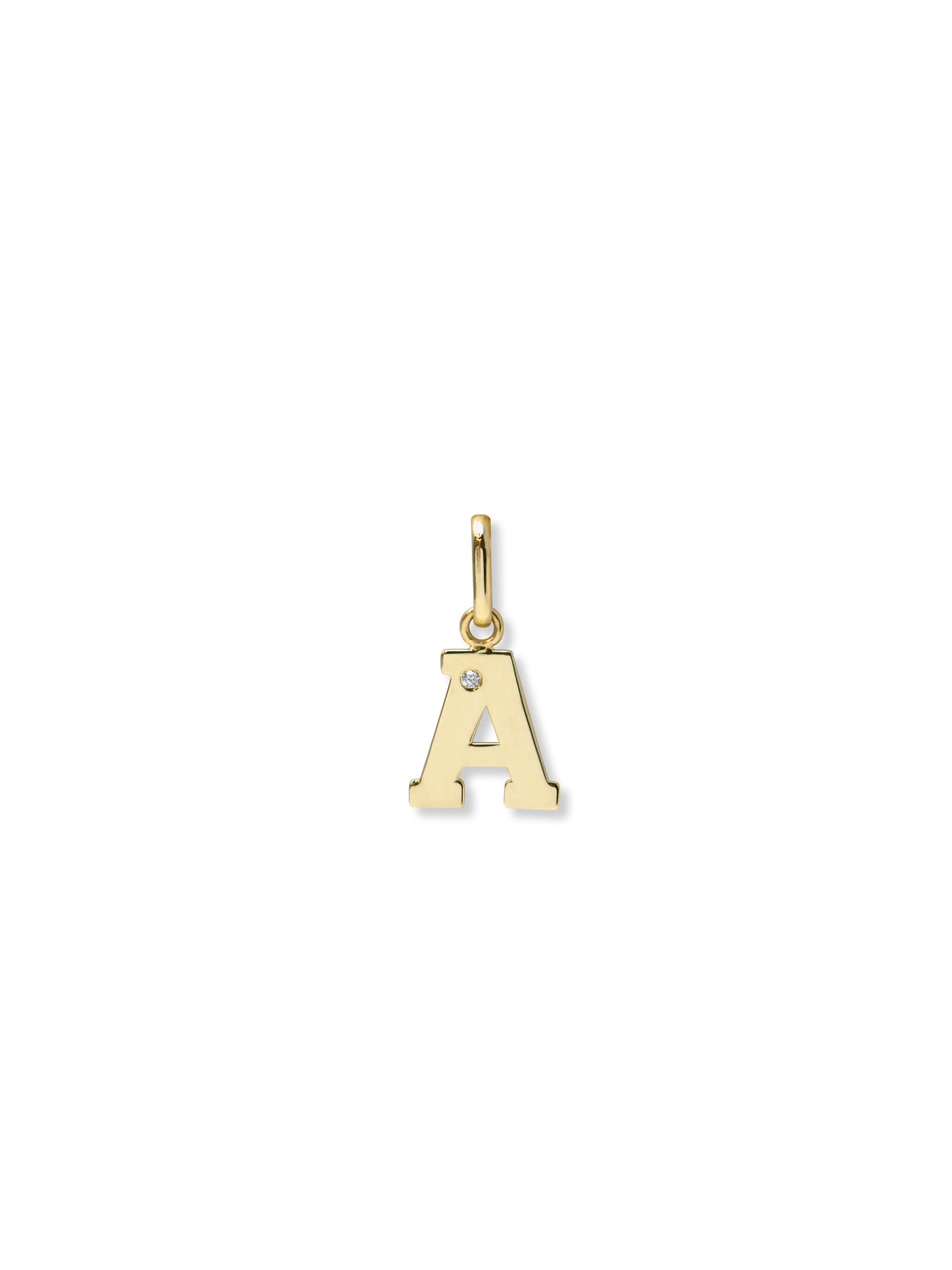 Love Letter Varsity Initial Charm