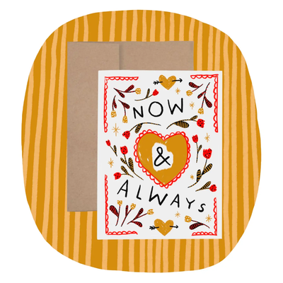 Now & Always Greeting Card