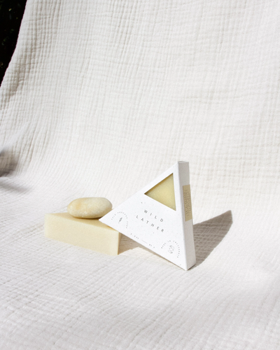 Sun Milk Triangle Soap - Unscented Milky Oats + Calendula