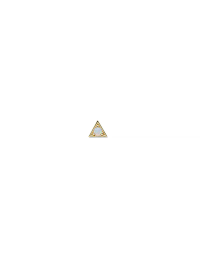 Cléo Triangle Opal Studs - Single