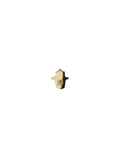 Icon Hamsa Stud Earrings - Single