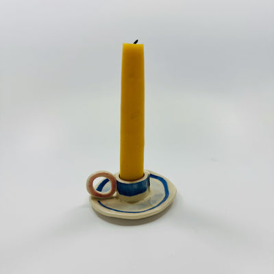 Candleholder with Circle Handle