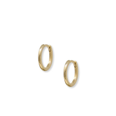 Classique 12mm Thin Gold Hoops - Single