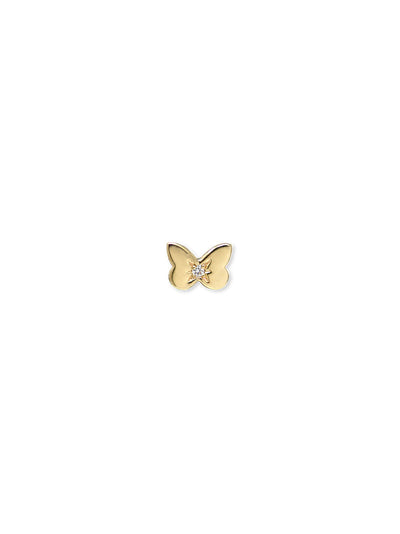 Amanda Mini Butterfly Studs - Single