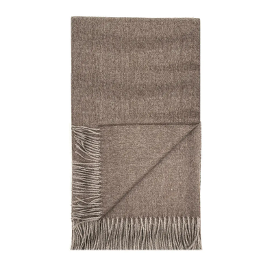 100% Baby Alpaca Scarf - Hazelnut