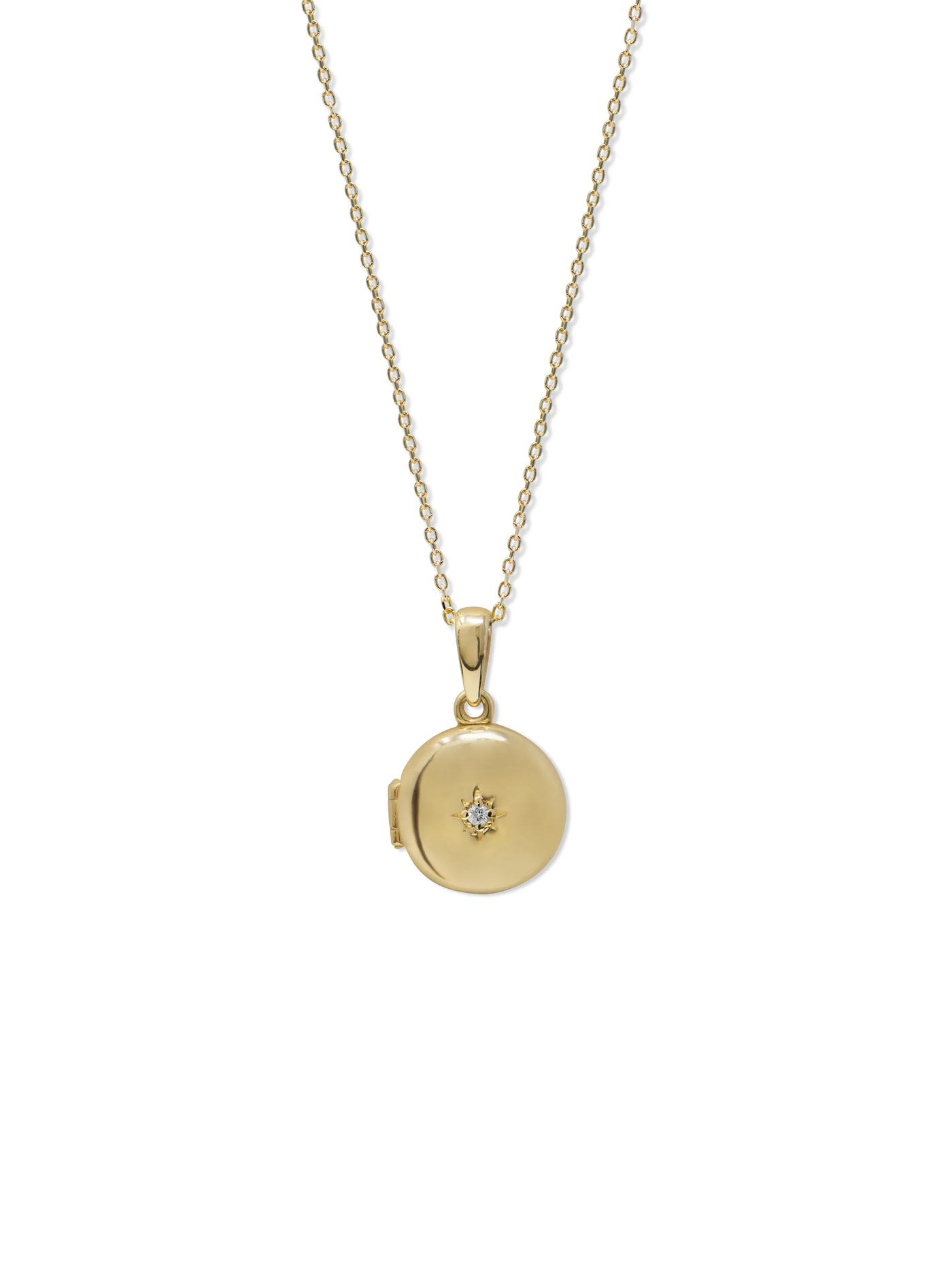 Aztec Mini Locket Necklace