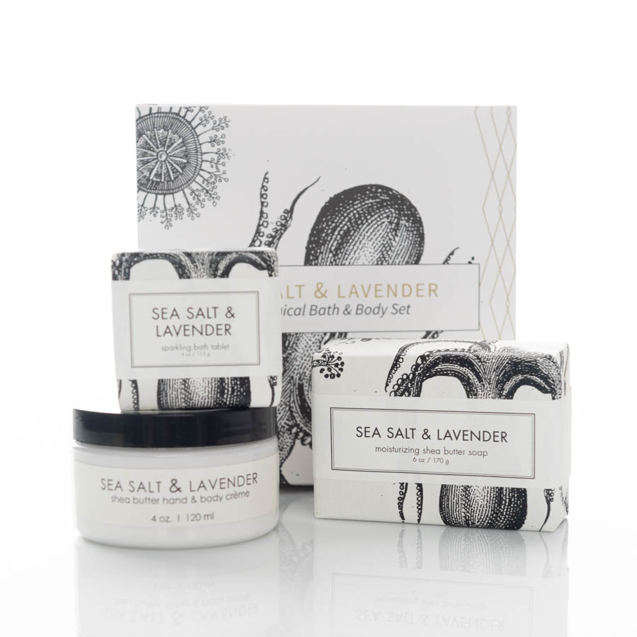 Sea Salt & Lavender Gift Set