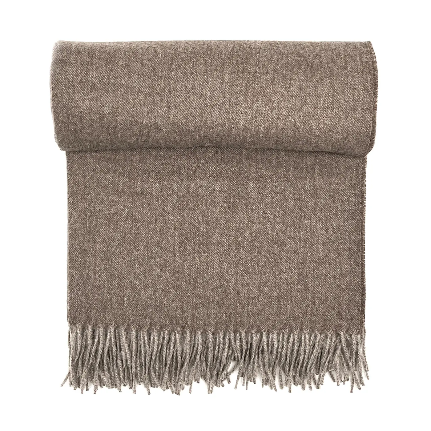 100% Baby Alpaca Scarf - Hazelnut