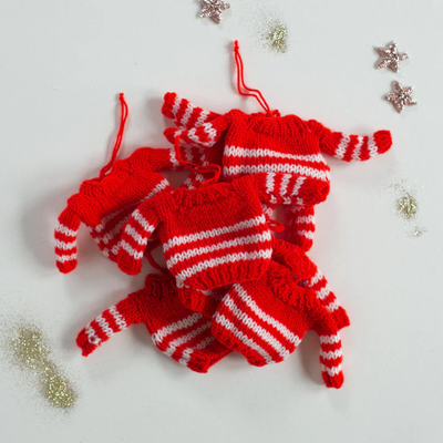 Holiday Knit Sweater Ornament