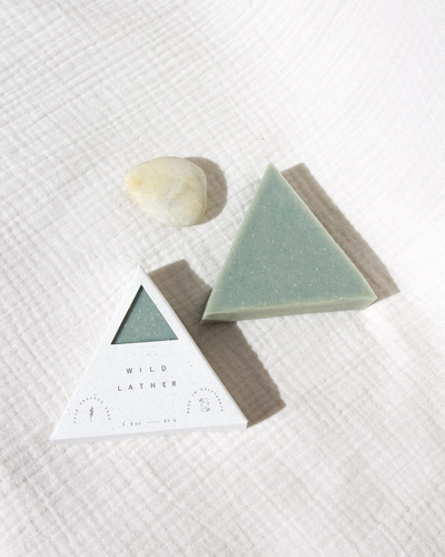 Byron Bay Triangle Soap - Soft Palo Santo + Green Mandarin