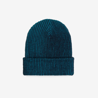 Verloop Simple Rib Knit Beanie -  Navy Teal