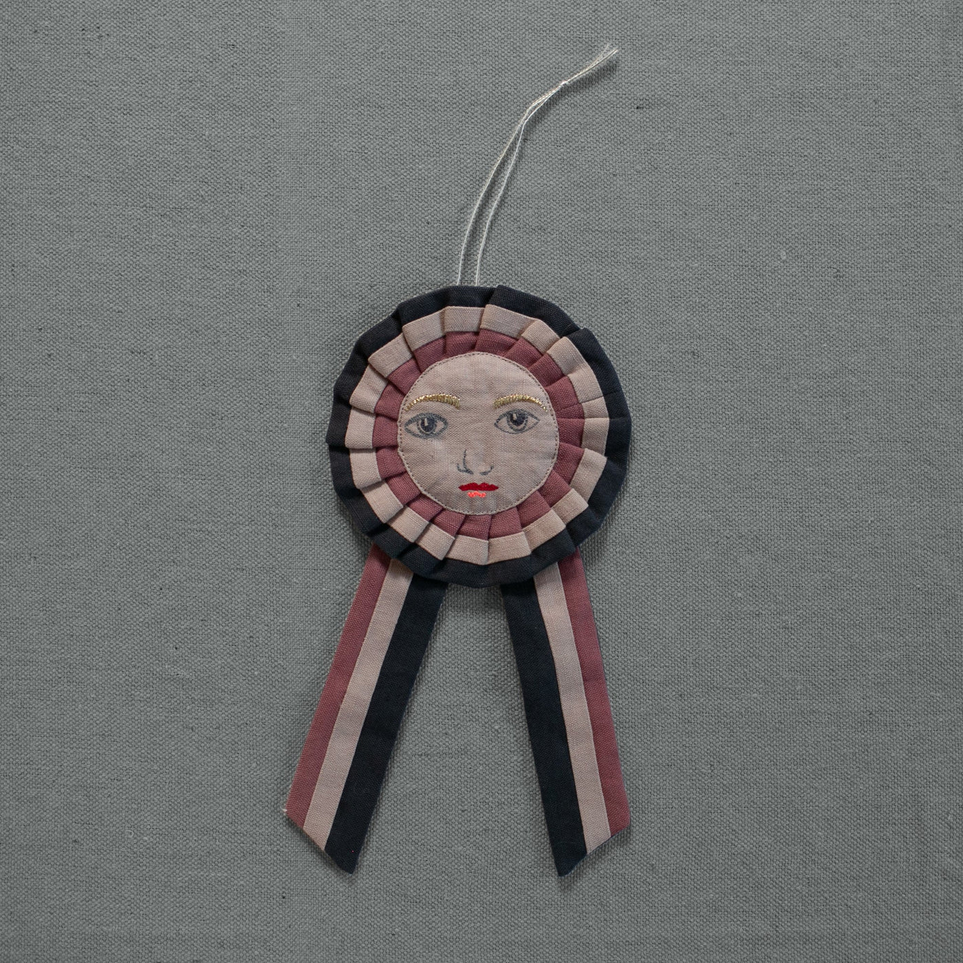 Prize Ribbon, Cotton Wallhanging