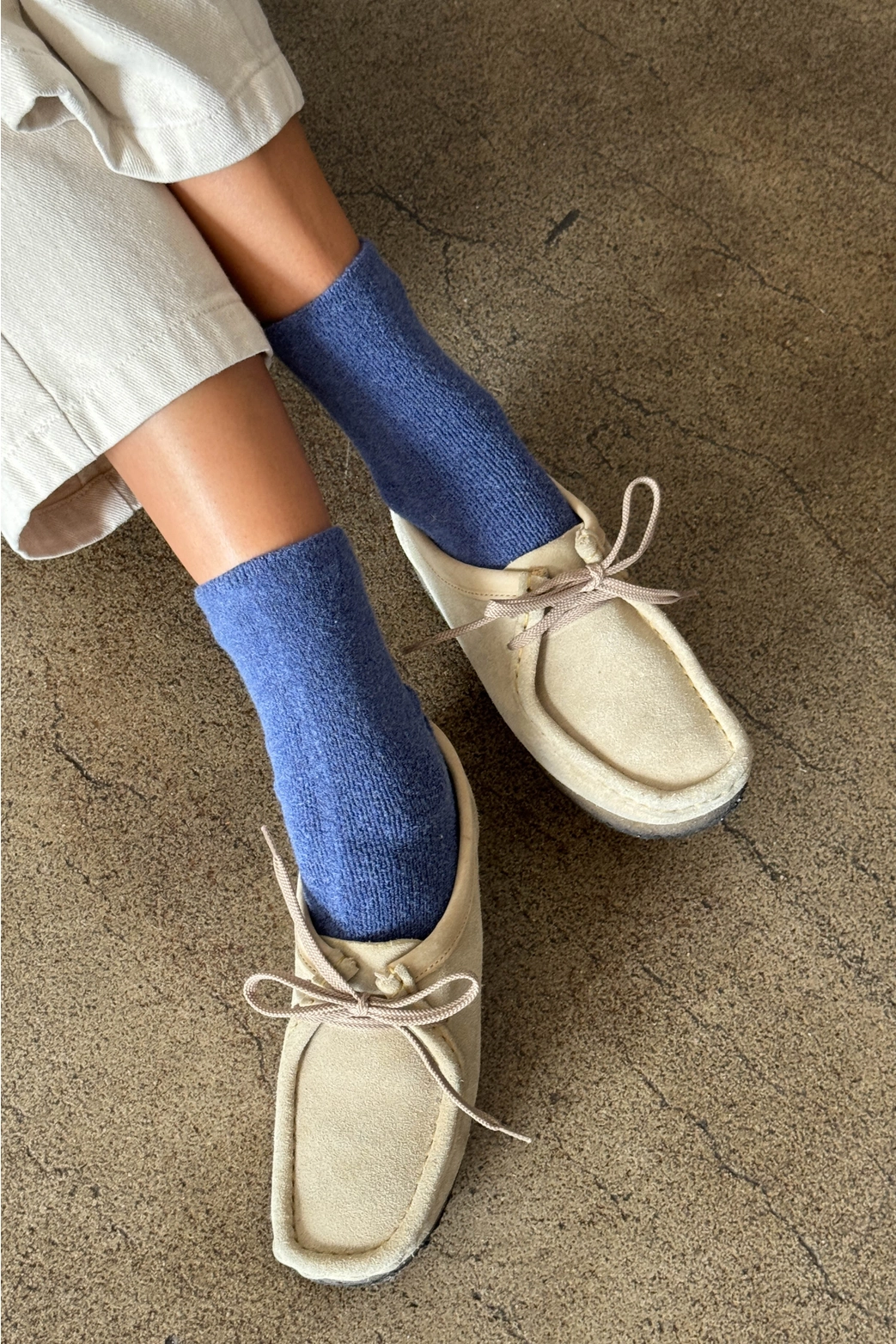 Cloud Socks - Bijou Blue