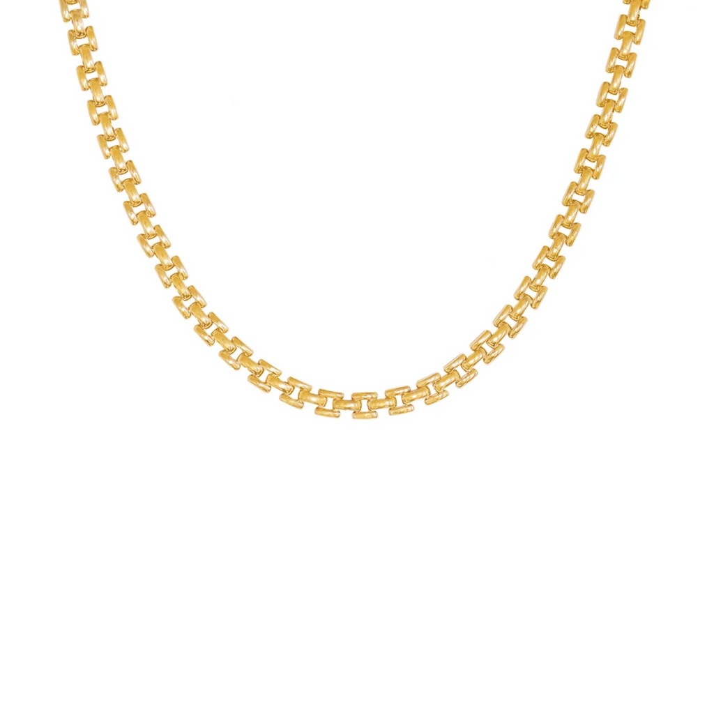 Leah Alexandra Gold Panther Chain Necklace MEUSSHOP.COM