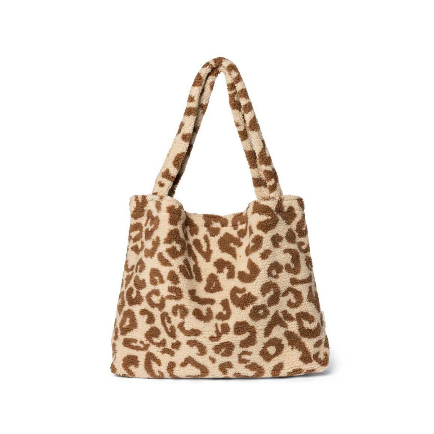 Studio Noos Ecru Leopard Teddy Bag