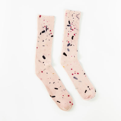 Abstract Bamboo Botanically Dyed Socks by A_DB Botanical Color