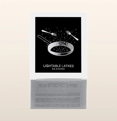 Lightable Latkes Candle by D.S. & Durga