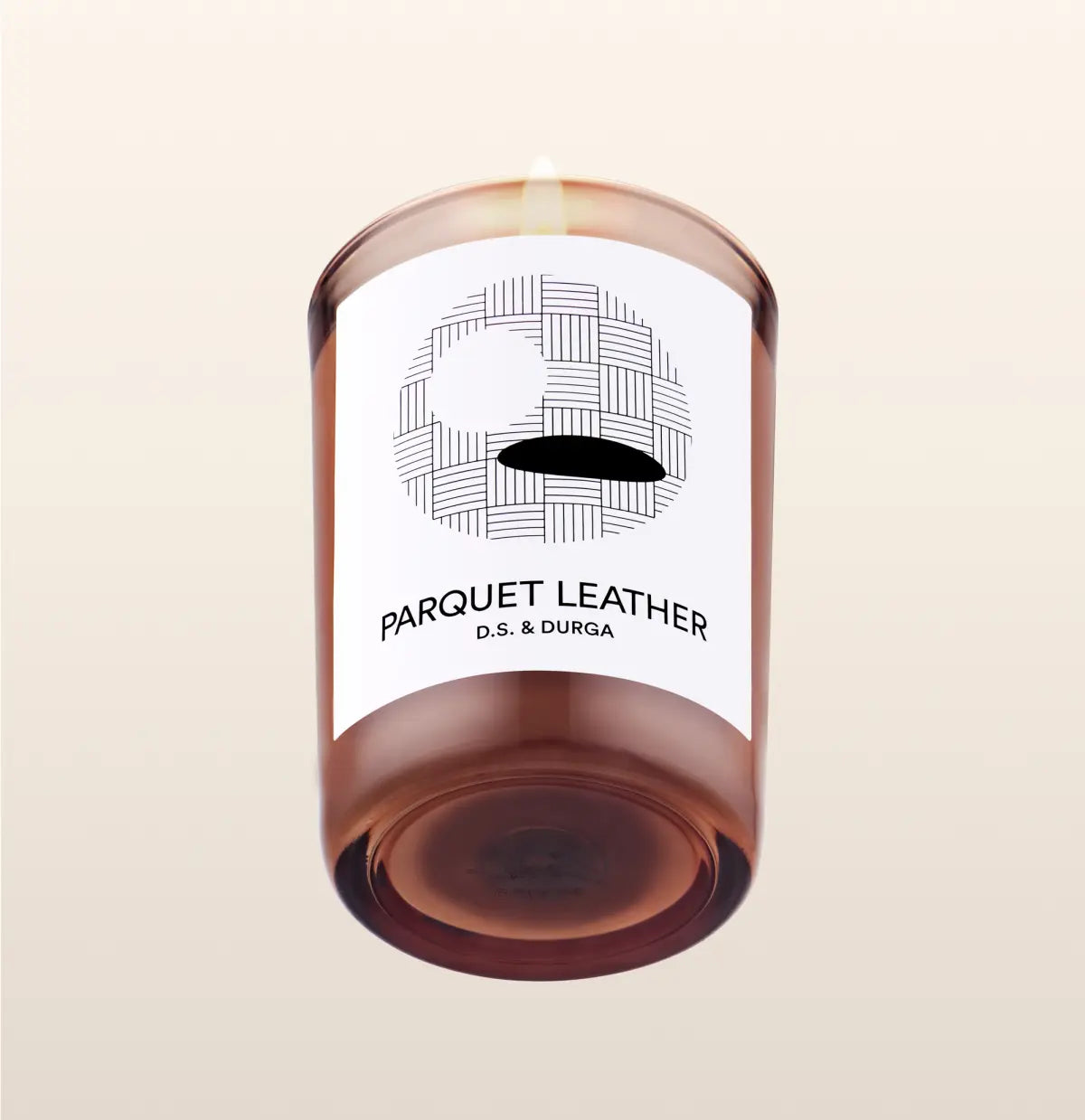 Parquet Leather Candle by D.S. & Durga