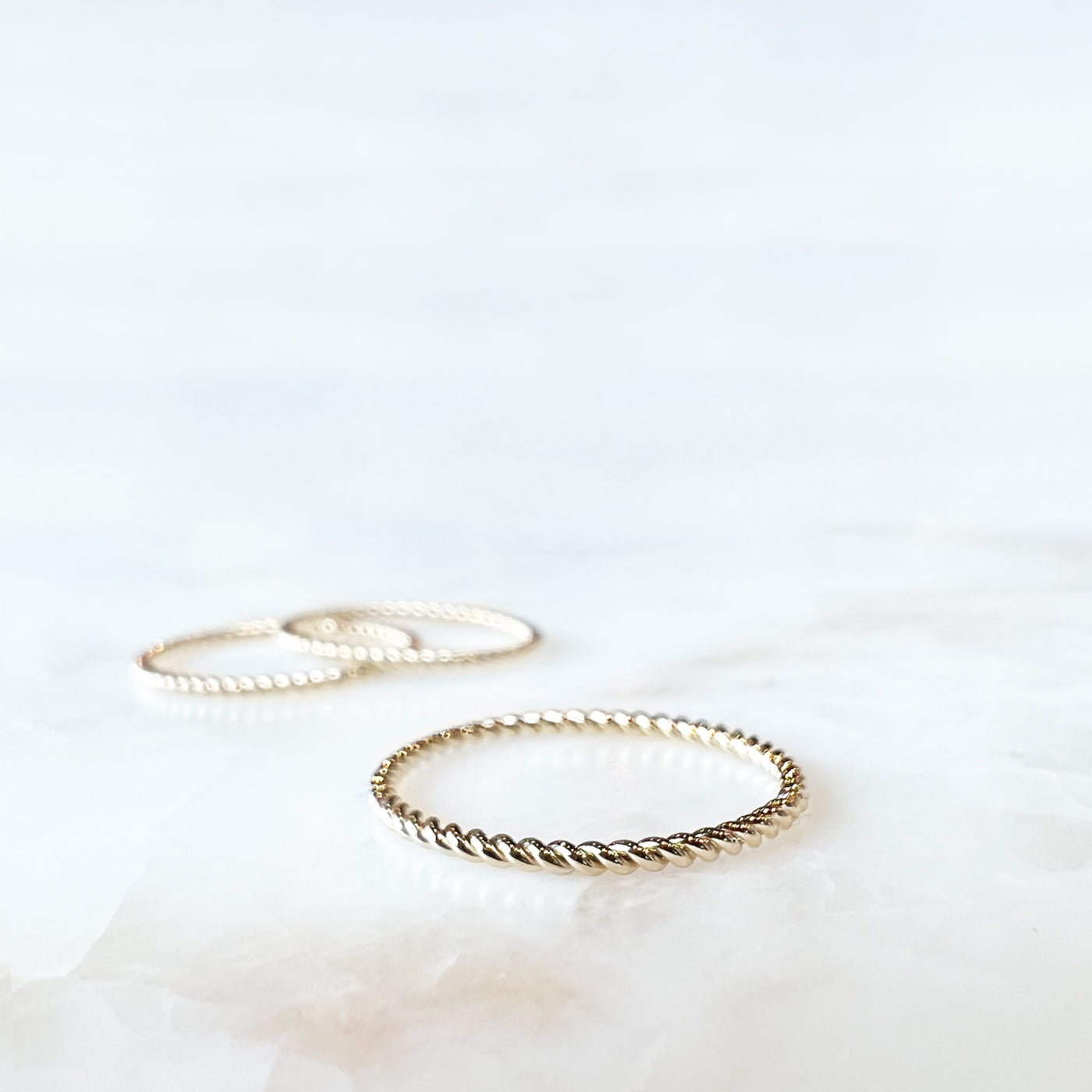 Twisted Stacking Ring