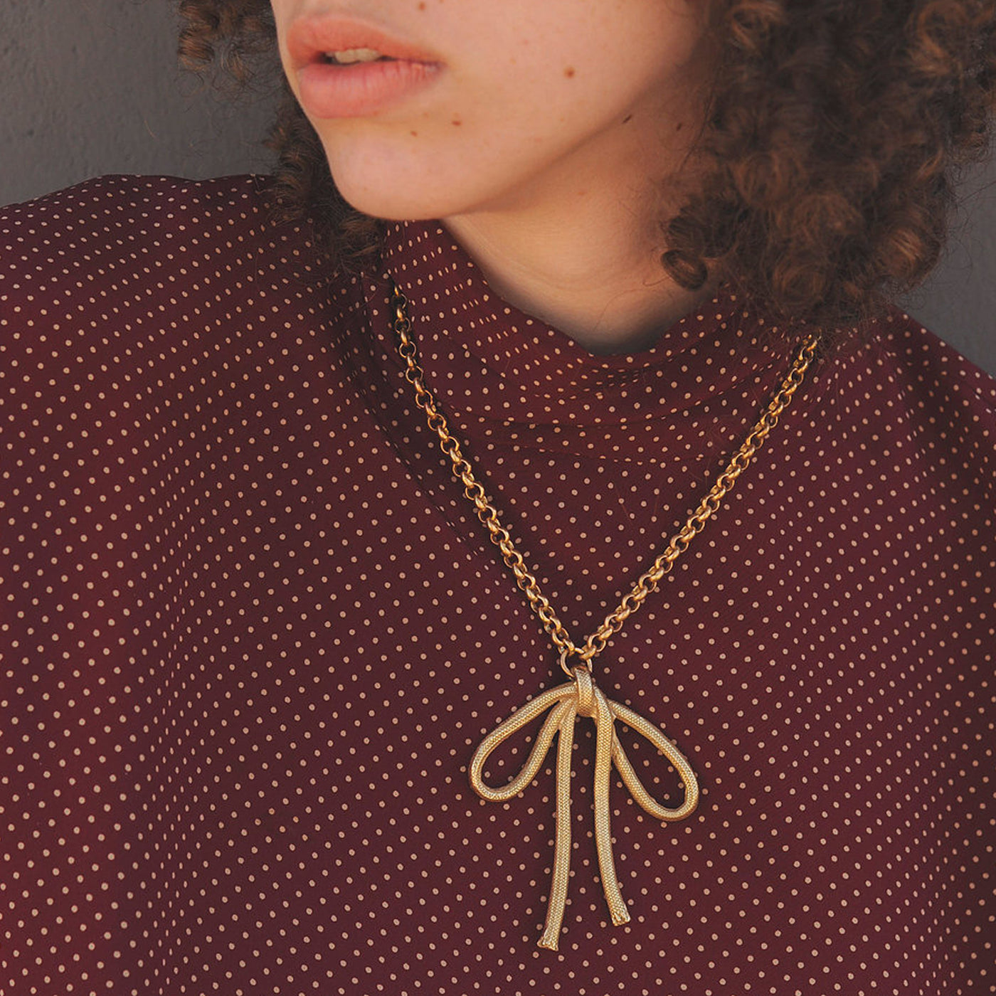 Big Bow Necklace